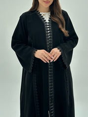 C 1953 Black Lace Abaya