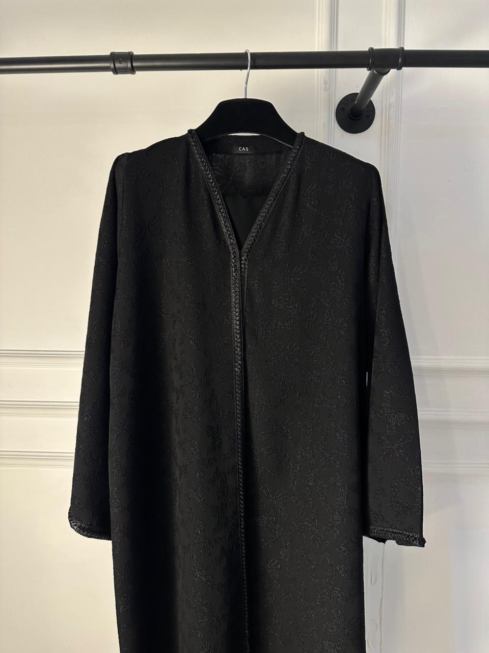 C 1957 Black Butterfly Abaya