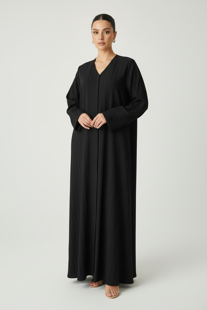 C 1971 Black Abaya