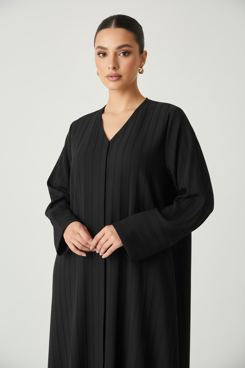 C 1971 Black Abaya