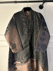 C 1977-01 Sepia Floral Abaya
