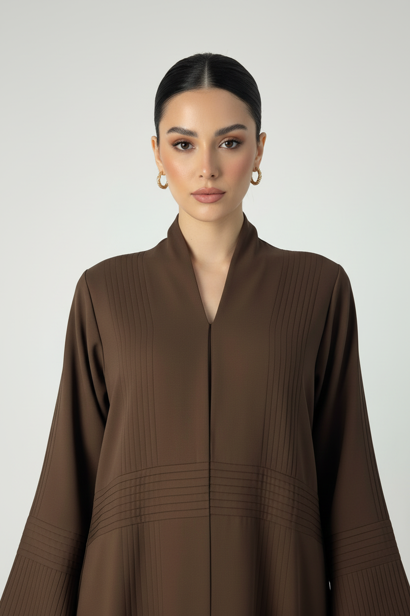 C 1990 Mocha Brown Abaya