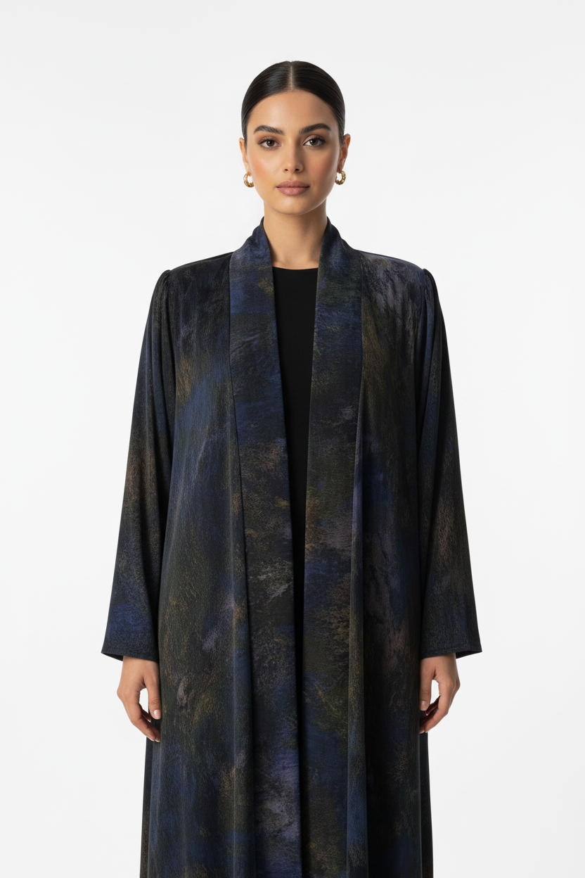 C 1996 Premium Blue Green Abaya