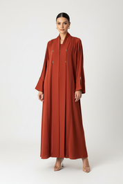 C 2017 Burnt Orange Abaya