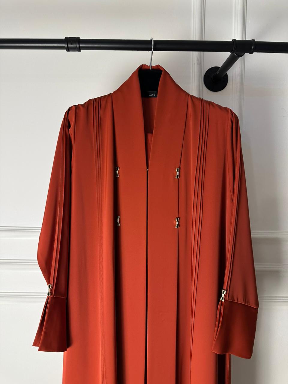 C 2017 Burnt Orange Abaya