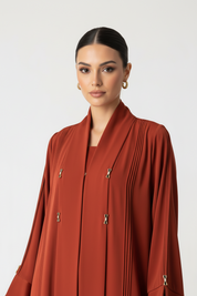 C 2017 Burnt Orange Abaya