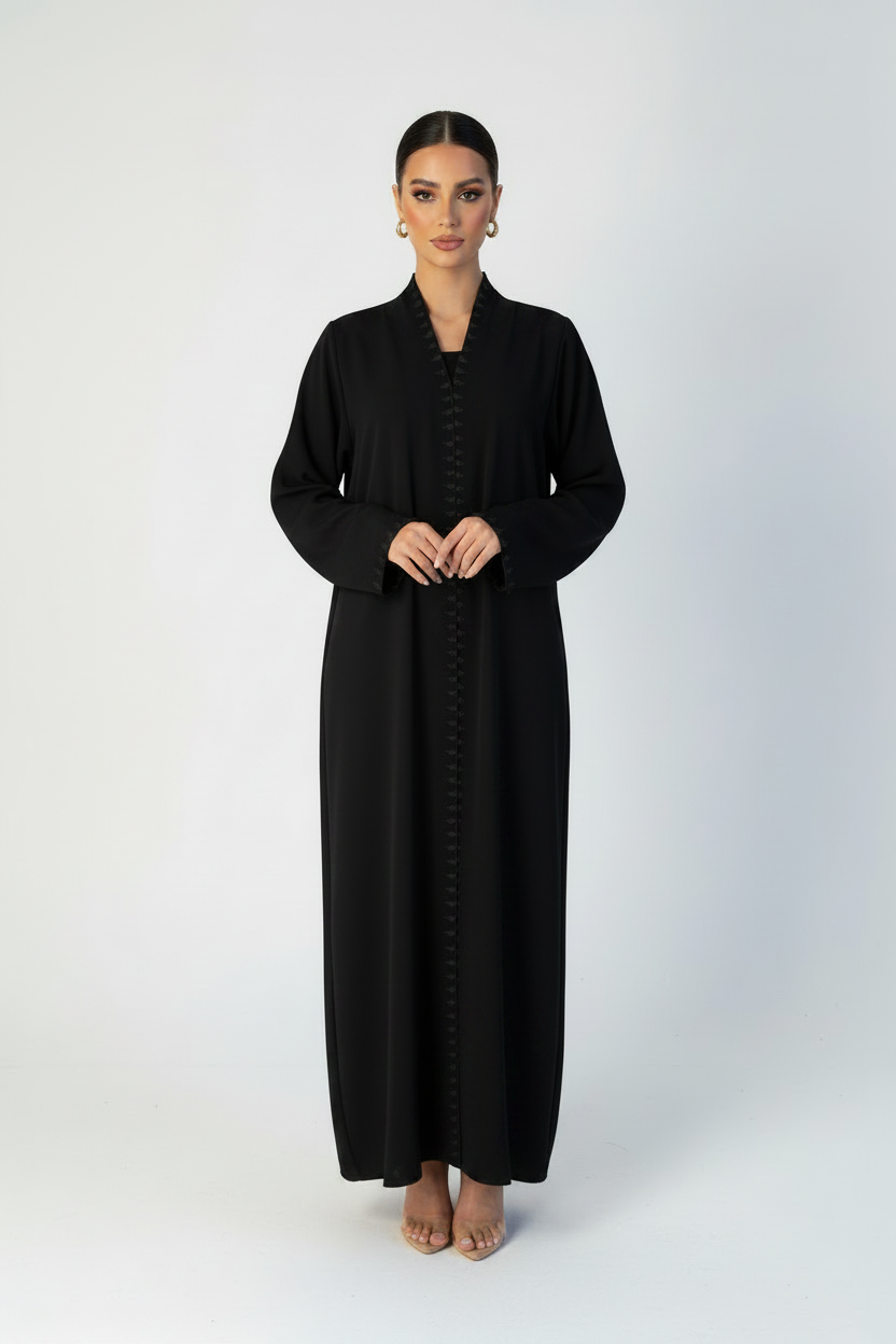 C 2019-03 Black Abaya