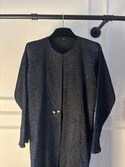 C 2034-03 Navy Blue Abaya