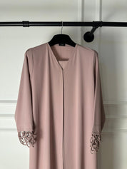 C 2035 Dusty Rose Abaya