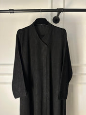 C 2038 Black Beaded Abaya