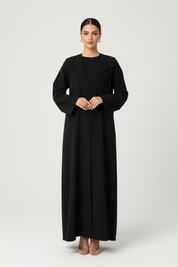 C 2044 Black Abaya