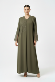 C 2047 Olive Dantel Abaya