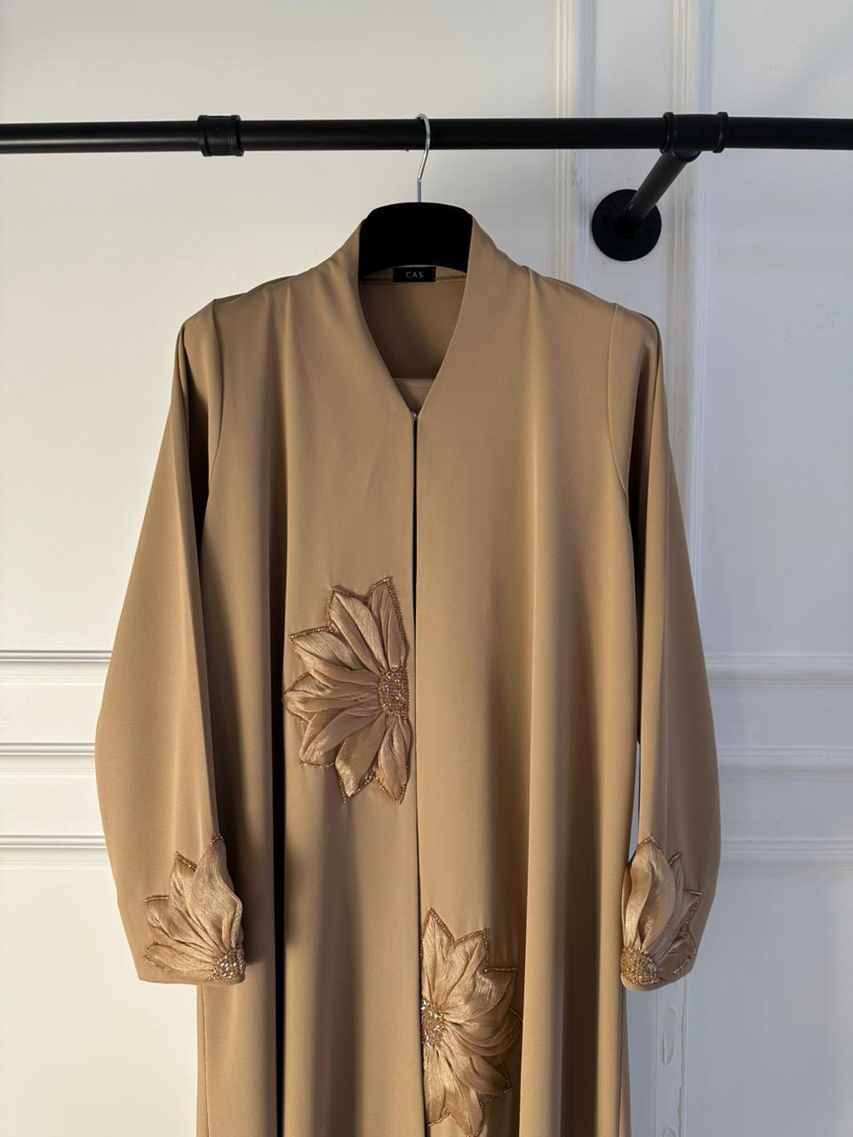 C 2095 Camel Brown Amira Abaya