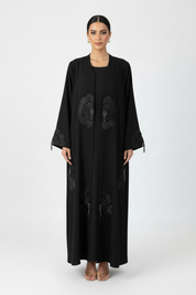 C 2097-02 Black Amira Abaya