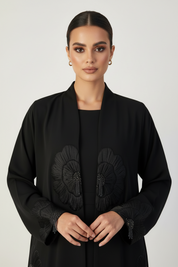 C 2097-02 Black Amira Abaya