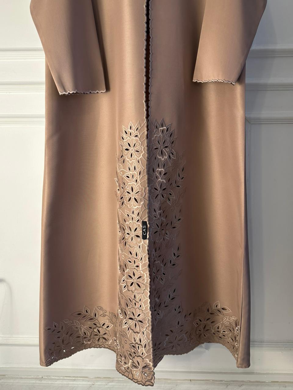 C 2127 Sandstone Lasercut Abaya