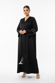 C 2141 Black Abaya