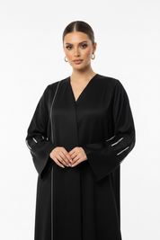 C 2141 Black Abaya