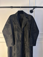 C 2144 Black Beaded Abaya