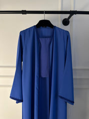 C 2178-06 Royal Blue Lace Abaya