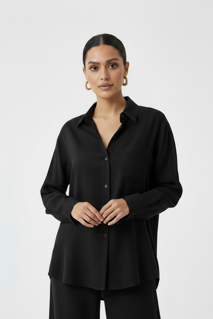 C 2193-02 Black Linen Travel Set