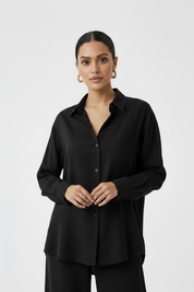 C 2193-02 Black Linen Travel Set
