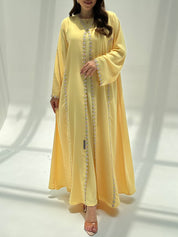 C 2226 Buttercup Lace Abaya