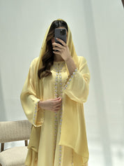 C 2226 Buttercup Lace Abaya