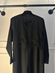 C 2374 Black Bow Abaya