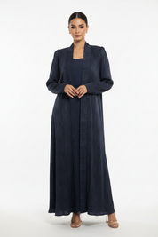C 2388-03 Navy Swirls Abaya