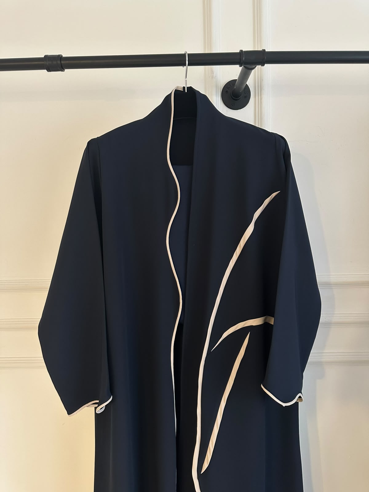 C 2443 Navy Blue Abaya
