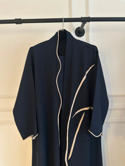 C 2443 Navy Blue Abaya