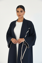 C 2443 Navy Blue Abaya