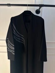 C 2457 Black Abaya
