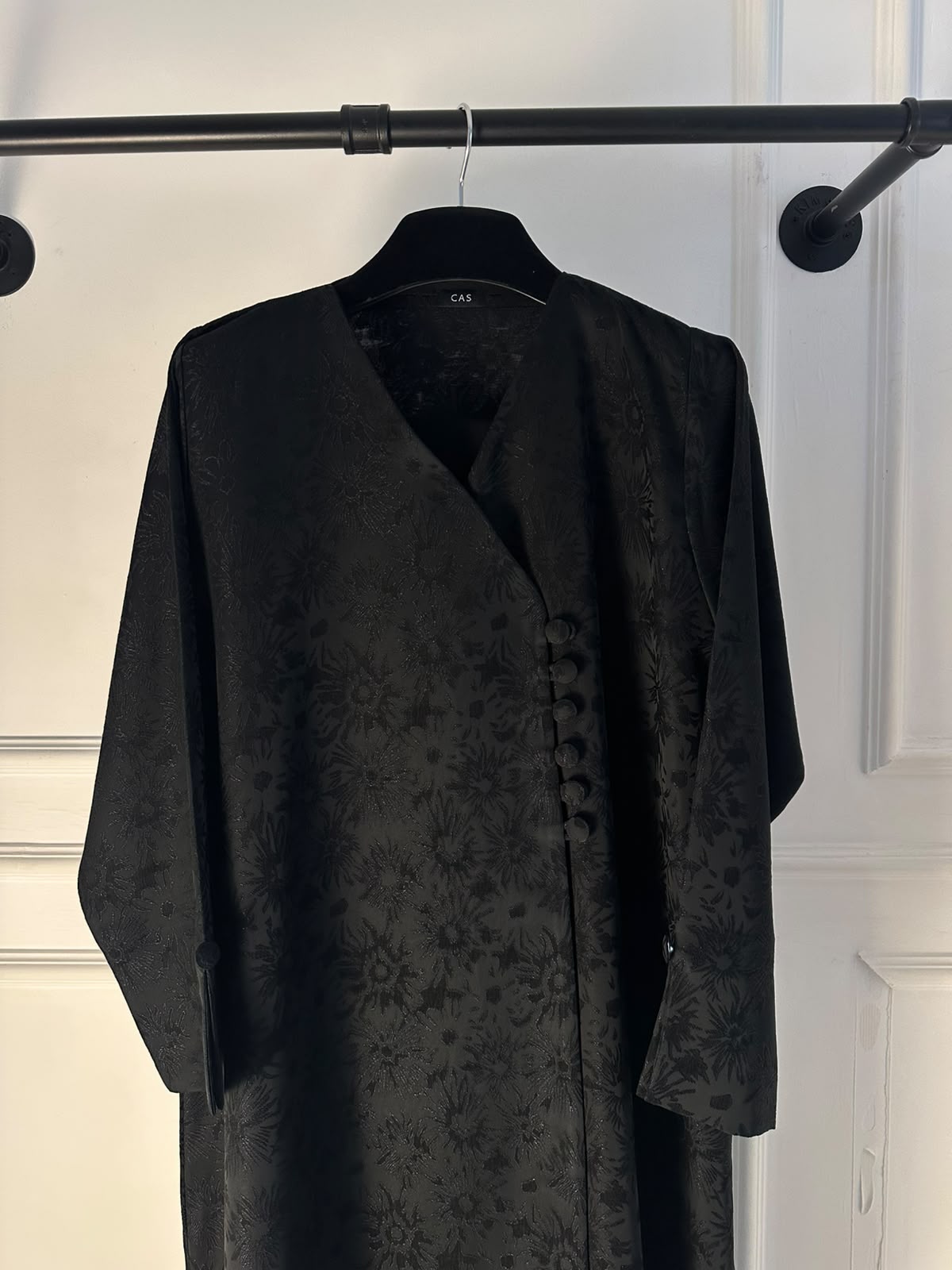 C 2461 Black Abaya