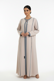 C 2463 Pale Pink Abaya