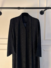 C 2467-04 Dark Navy Dantel Abaya
