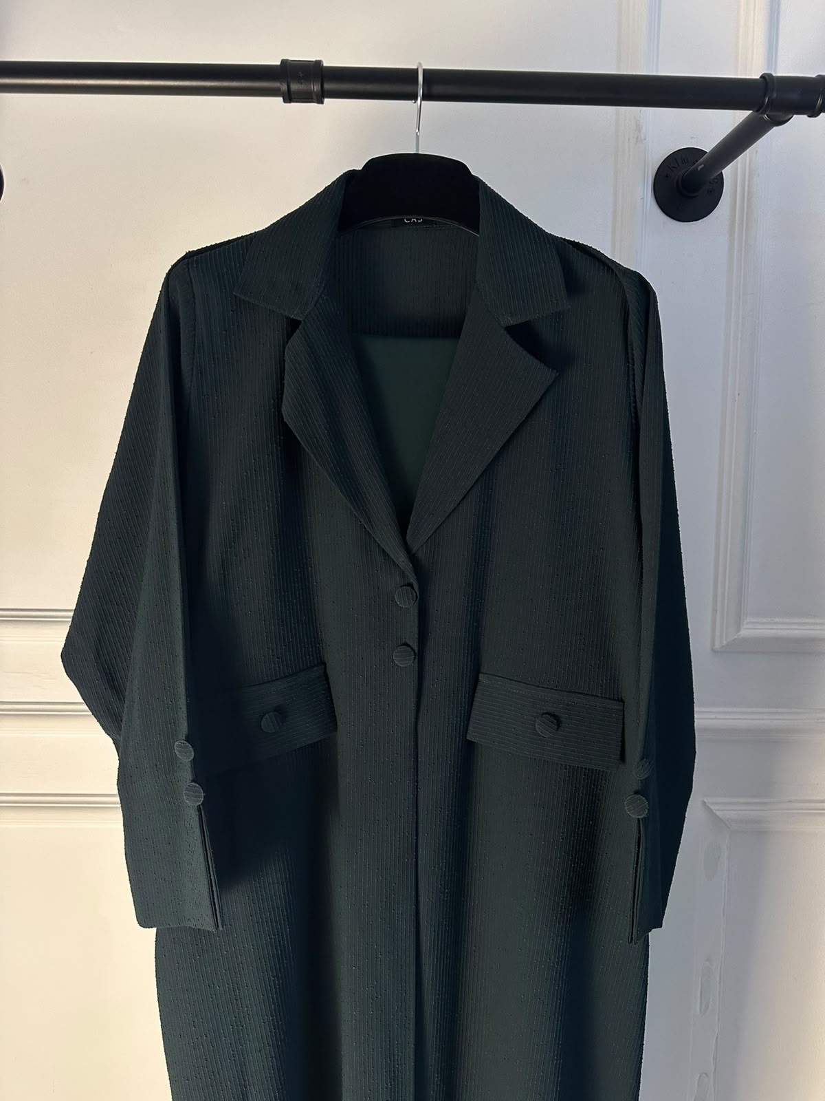 C 2468-01 Forest Green Abaya
