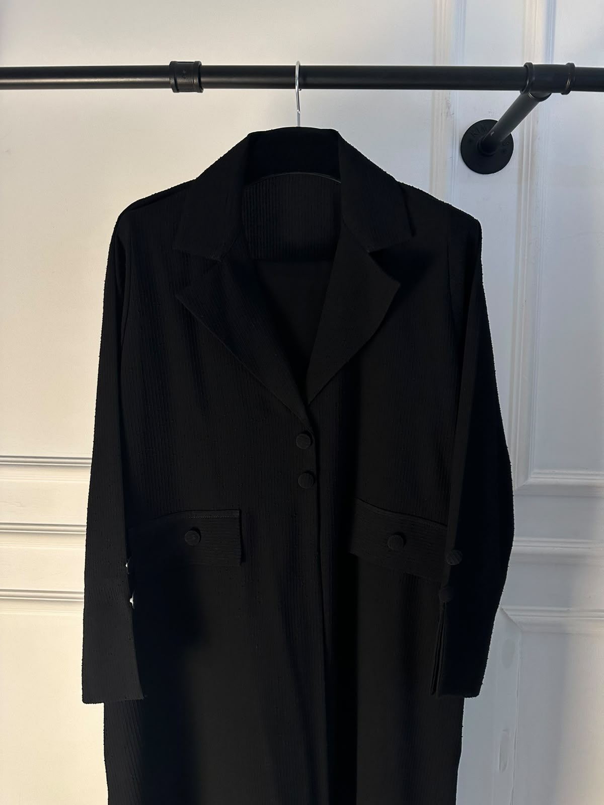 C 2468-02 Black Abaya