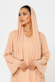 C 2515 Melty Milk Pink Abaya