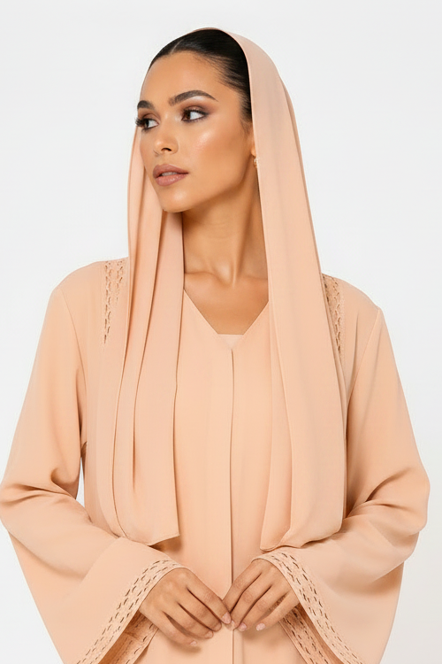 C 2515 Melty Milk Pink Abaya