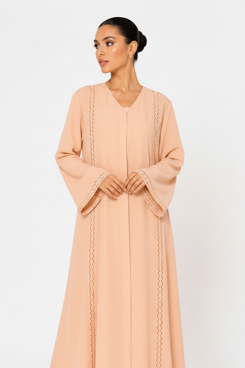 C 2515 Melty Milk Pink Abaya