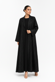 C 2611 Black Abaya