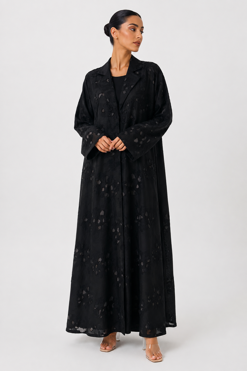 C 2612 Black Abaya