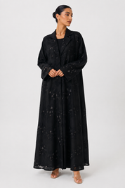 C 2612 Black Abaya