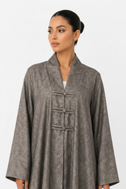 C 2629-02 Dark Beige Abaya