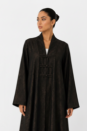 C 2629-03 Dark Brown Abaya