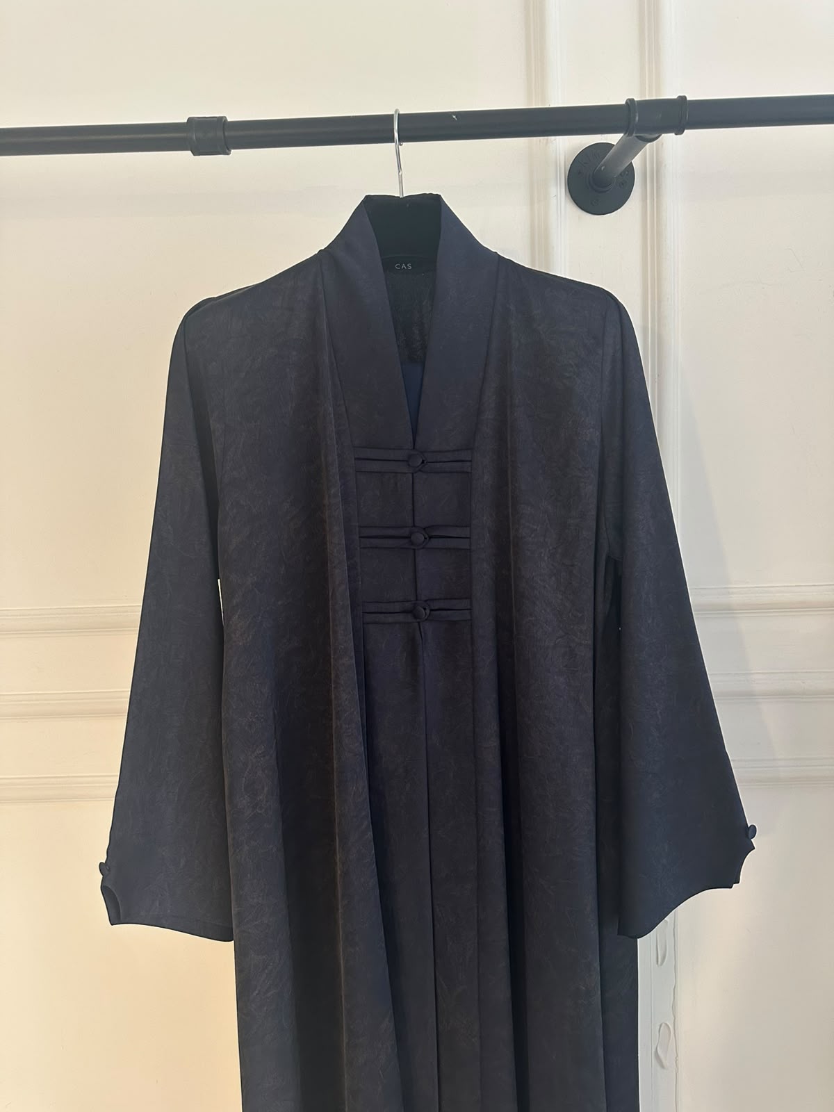 C 2629-04 Navy Blue Abaya