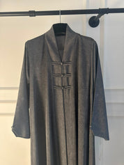 C 2629-05 Charcoal Grey Abaya