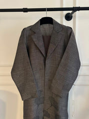 C 2630-04 Graphite Grey Linen Abaya